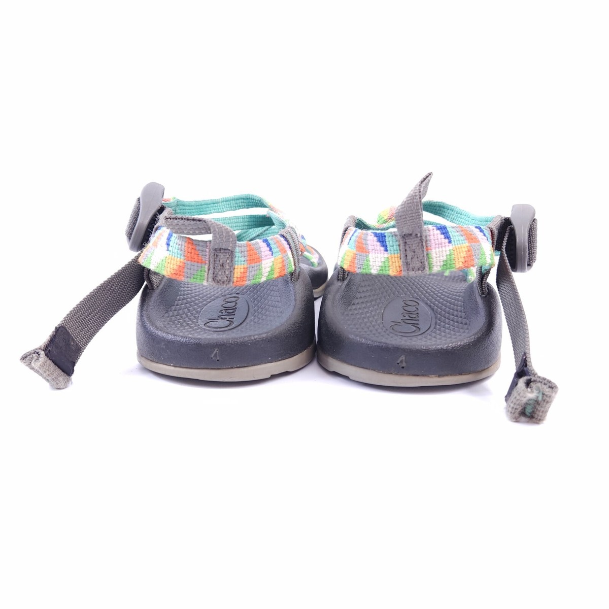 Chaco ZX/1 Ecotread Sz 4Y Colorful Strap Adjustable Strappy Chaco ZX/1 Ecotread Sz 4Y Colorful Strap Adjustable Strappy