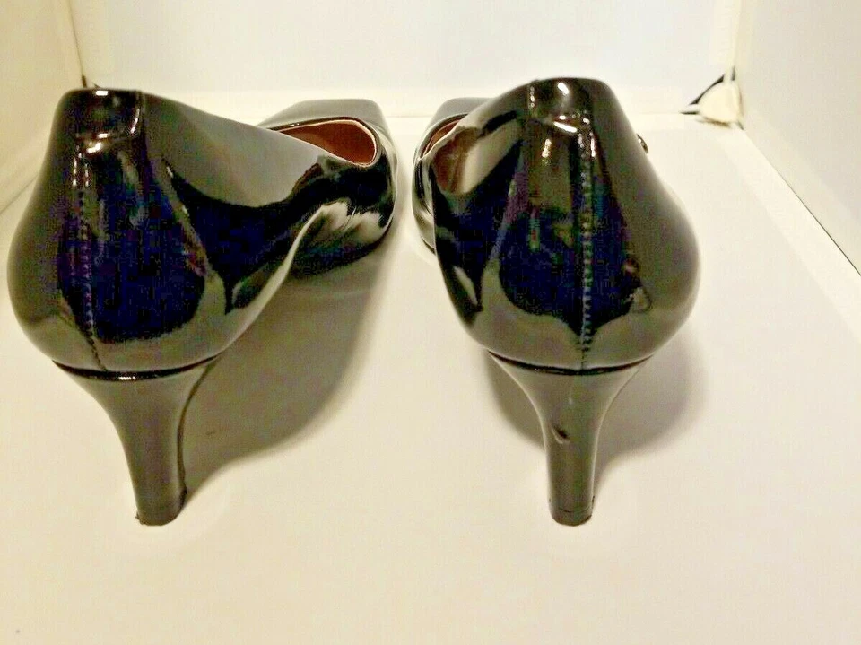 Кожаные удобные туфли на каблуке с амортизацией Rockport размер 9 1/2 - Изображение 3 из 4