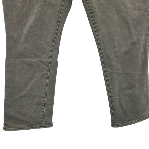 Rock & Republic Kendal Crop Jeans 14 Army Green Denim Stretch Straight Military - Picture 5 of 10