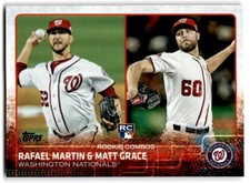 2015 Topps Update Rafael Martin/Matt Grace RC Washington Nationals #US59