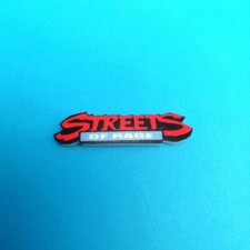Streets of Rage logo pin badge