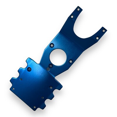 PD1510 Skiedplatte Vorne  Thunder Tiger Mta4 S28 / S50  Alu Blau