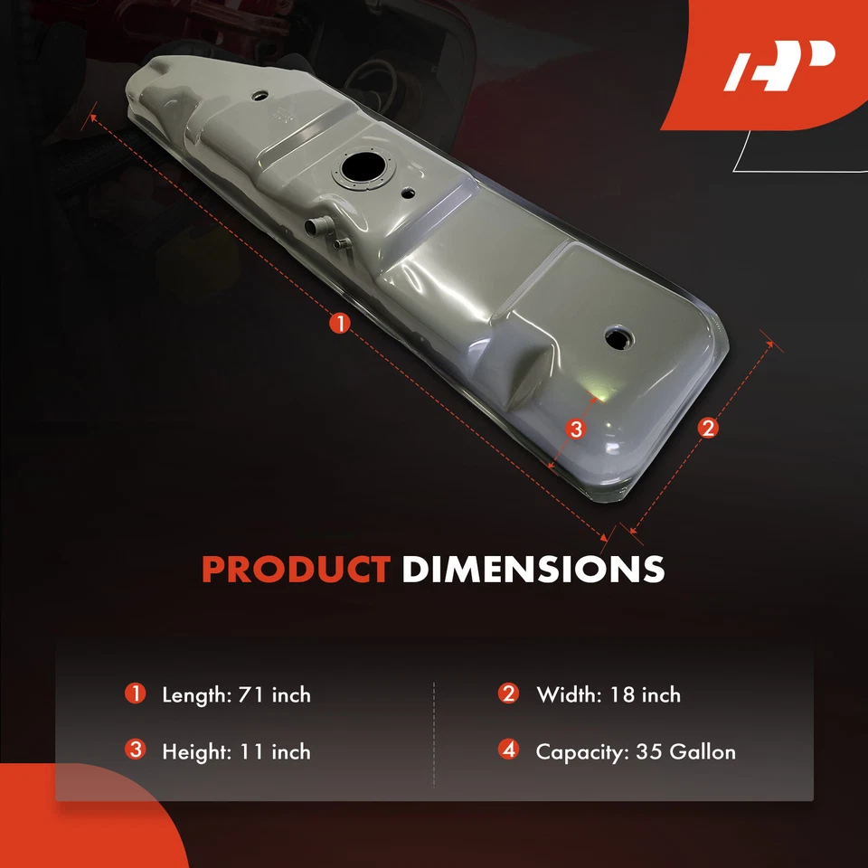 Tanque de combustible de 35 galones para Ford E-150 E-350 Club Wagon 2003 E350 Super Duty 99-03 Foto 4 de 4