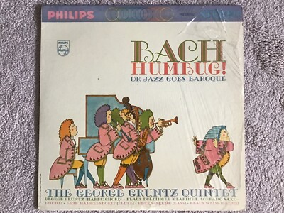 The George Gruntz Quintet ''BACH HUMBUG! OR JAZZ GOES BAROQUE'' Vinyl PHS 600-162