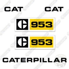 Fits Caterpillar 953 Decal Kit Crawler Tractor Dozer Equipment Decals 1970's