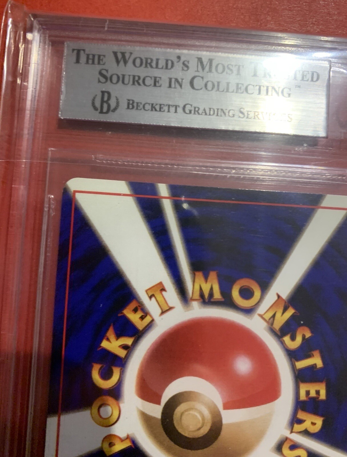 Venusaur No Rarity Symbol BGS9++ HoloSwirl 1st Base Set68Error POP6