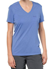 Top de mujer Jack Wolfskin Crosstrail púrpura pálido talla S
