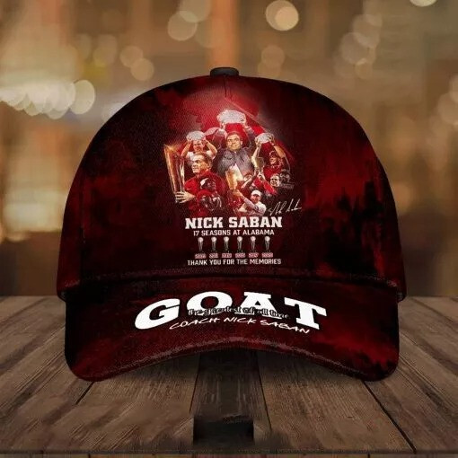 Stainless Steel Nick Saban Wrist Watch Alabama Crimson Tide Goat