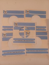 ABC RECORDS 5 original company sleeves nice shape