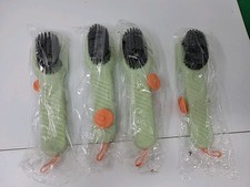 4 Multifunction Soft Bristled Liquid Brush For Shoe  Clothes Cleaning Brush