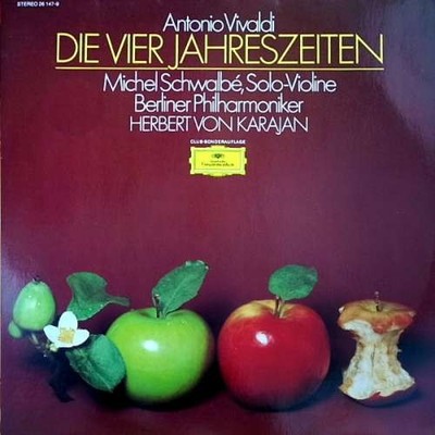 Antonio Vivaldi / Michel Schwalbé , Solo-Violine, Berliner Philharmon Vinyl 0098