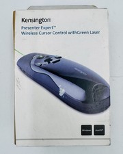 Kensington Expert Wireless Presenter Green Laser Pointer Cursor Control