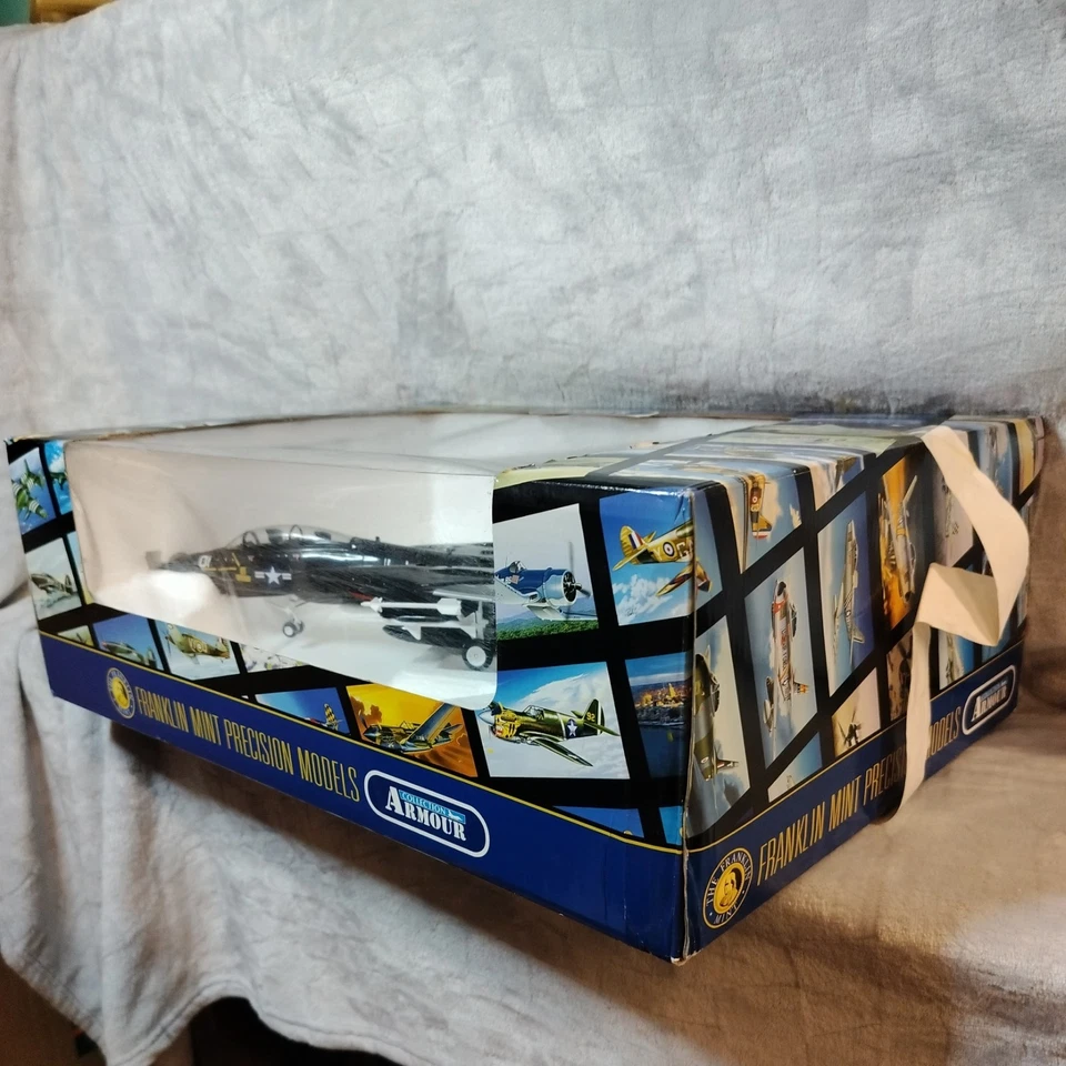 Franklin Mint Armour B11B237 F-14 TOMCAT Black Bunny 1:48 Marina de los Estados Unidos Foto 3 de 4