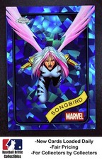 2025 Topps Chrome Sapphire Edition Marvel #61 Songbird Thunderbolts