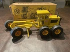Vintage 1969 Tonka Toy Hi-Way Dept Yellow Road Grader Looks All Original