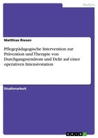 PflegepäDagogische Intervention Zur PräVention Und Therapie Von...