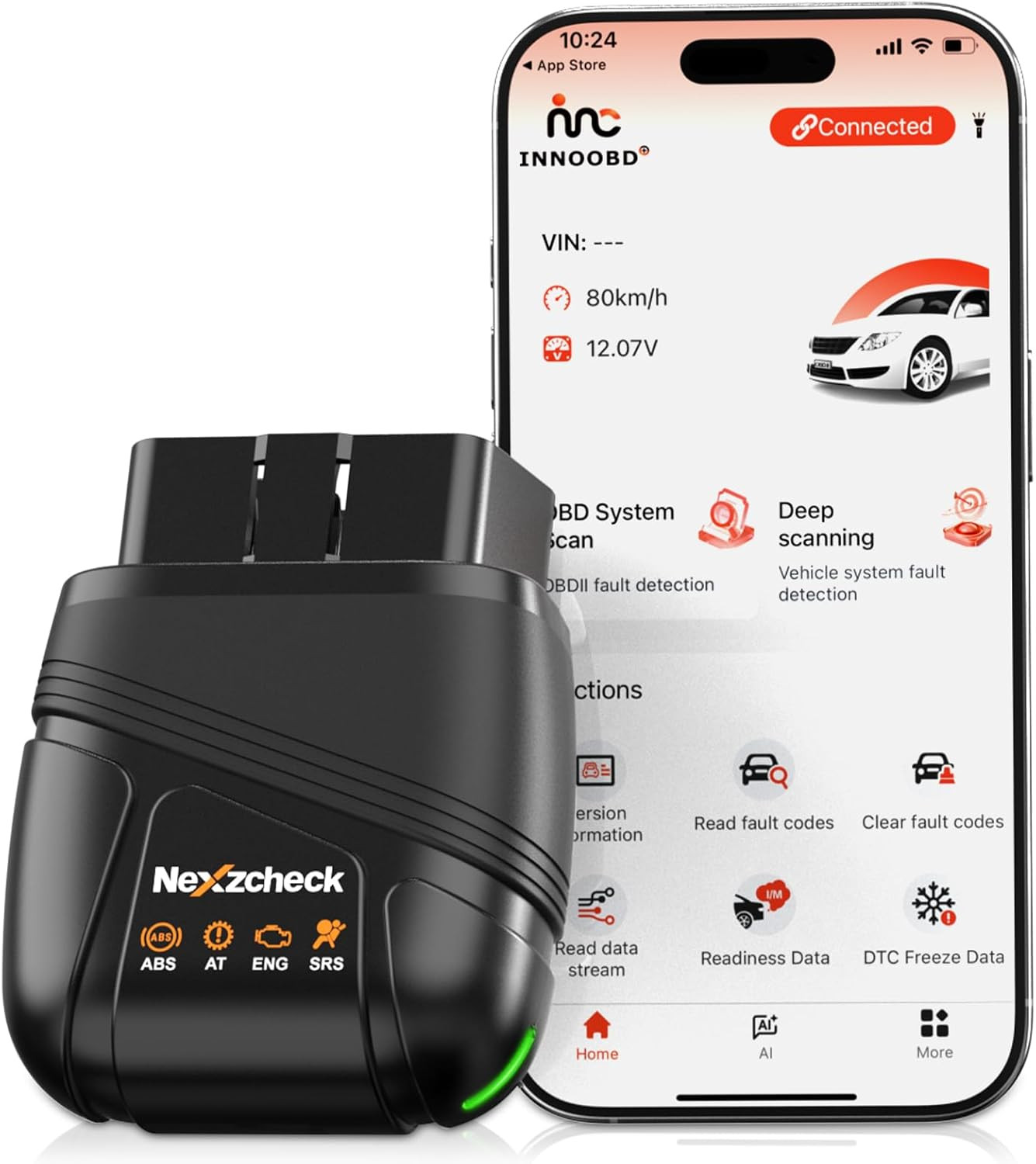 Kingsupplied Visitors Kft. - OBD2 Auto Diagnostica OBD Bluetooth: 5.1 OBD2 Scanner Diagnosi Auto Professional - Miniatura 10