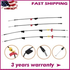 For Ford F150 F250 97-04 Rear Door Upper+Lower Side Door Latch Release Cable