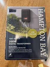 Hampton Bay SL-200-12A Low Voltage 200 Watt Outdor Landscape Digital Transformer