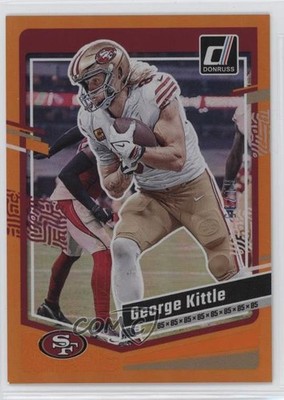 2023 Panini Donruss Jersey Number 61/85 George Kittle #271 2qw