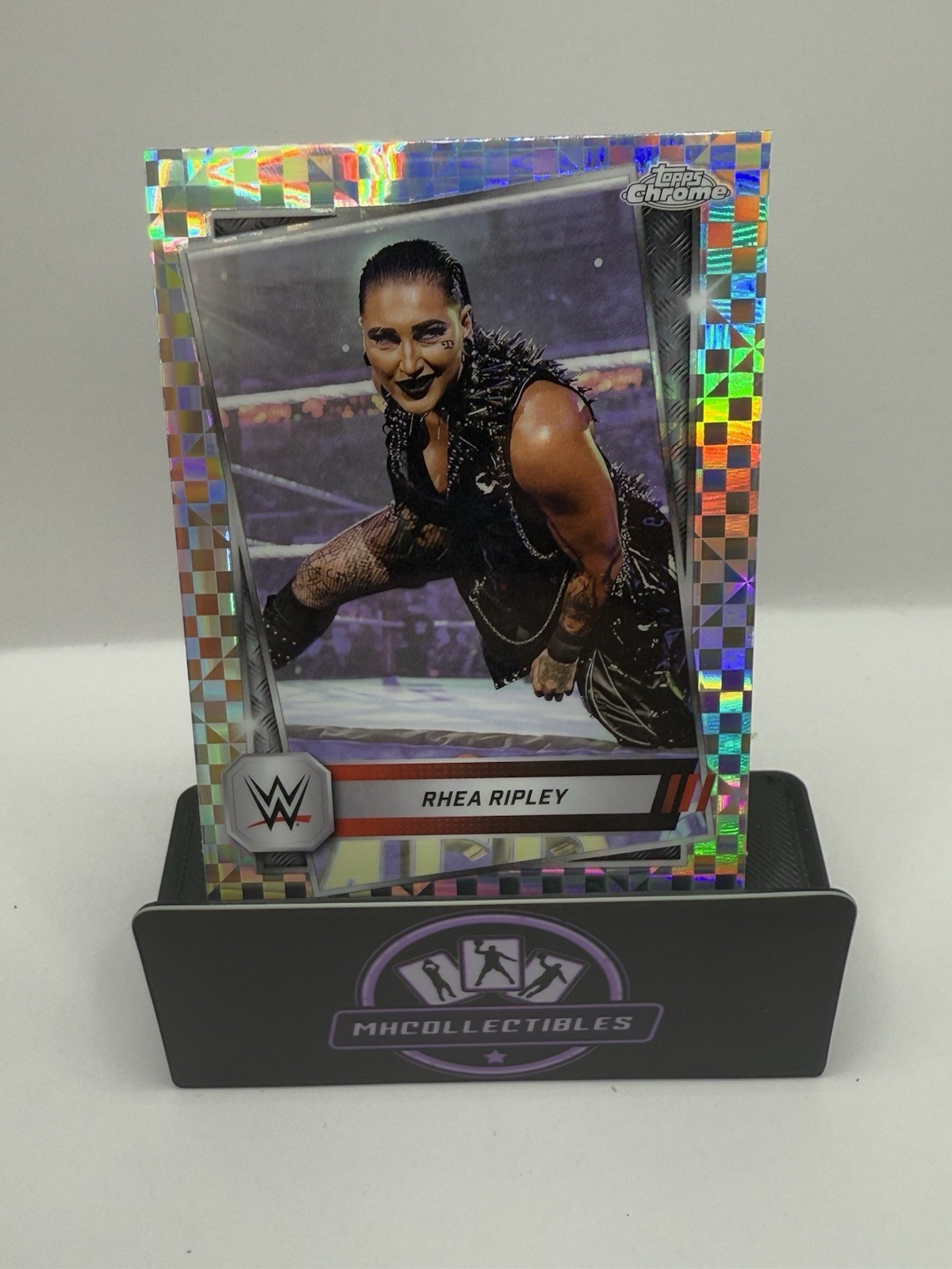 2025 Topps Chrome WWE - Rhea Ripley #80 X-Fractor
