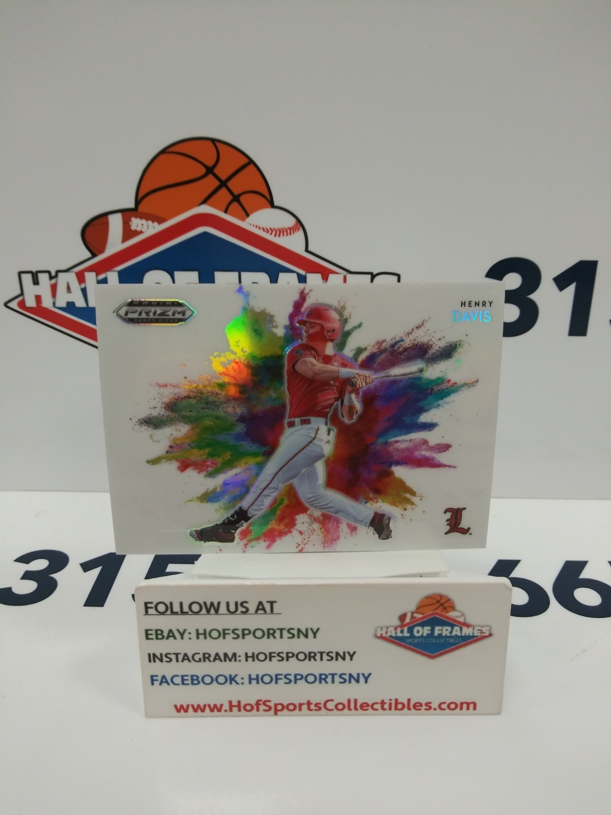 2021 PANINI PRIZM DRAFT PICKS HENRY DAVIS COLOR BLAST CASE HIT SSP #CB8