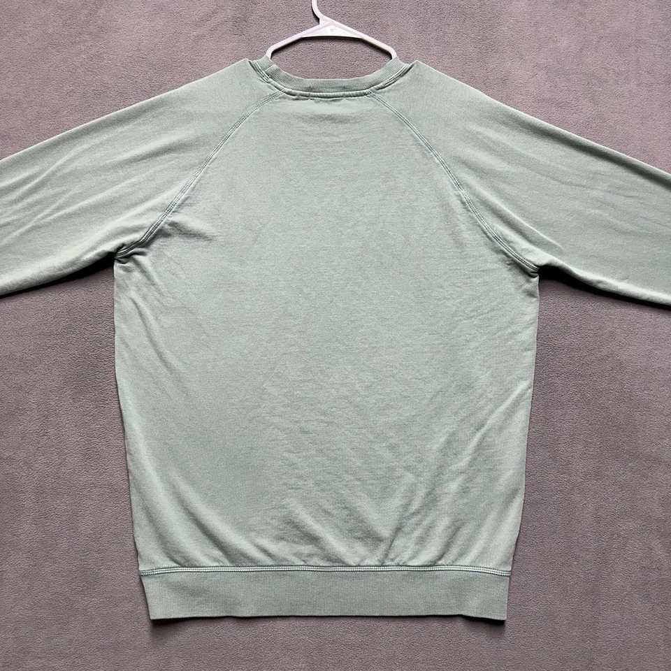 Sudadera Peter Millar Crown Lava Lavado Cuello Redondo Para Hombres M Verde Salvia Hierba Usada en Excelente Condición Foto 2 de 4