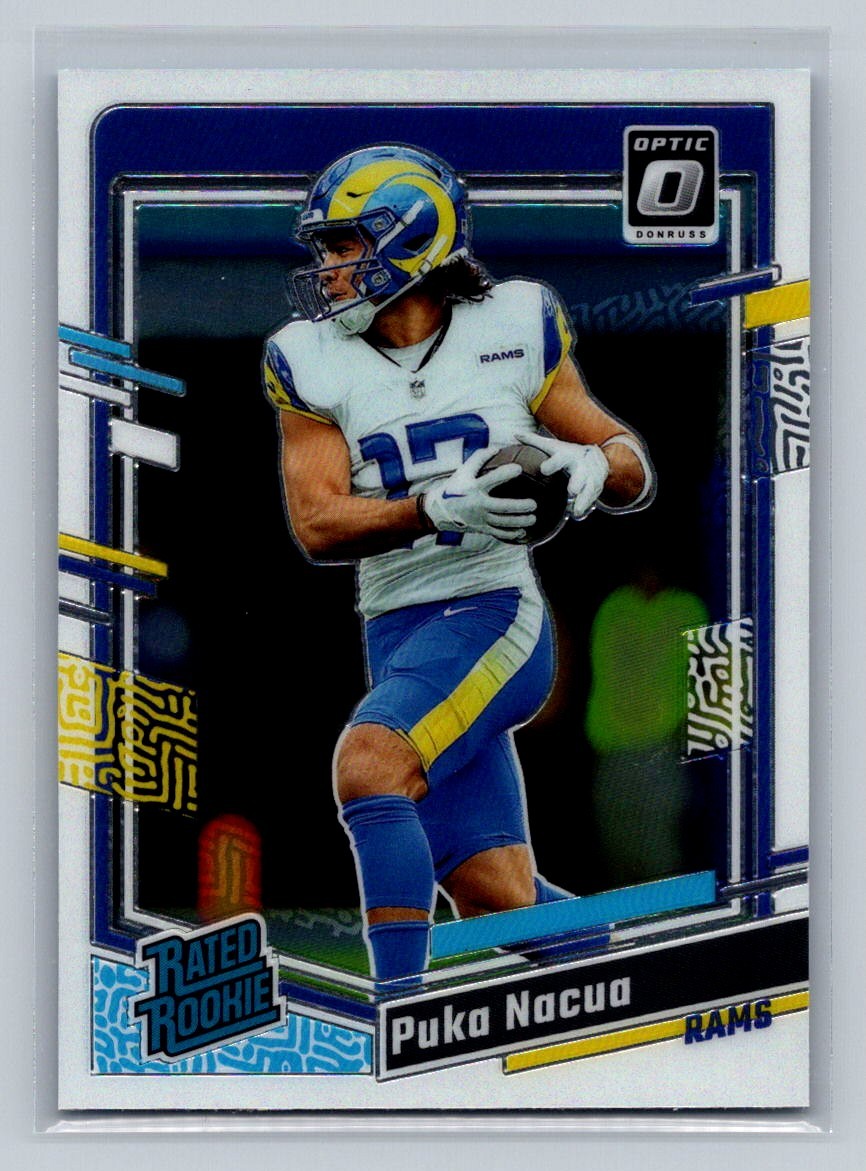 2023 Donruss Optic Puka Nacua Rookie Los Angeles Rams #238