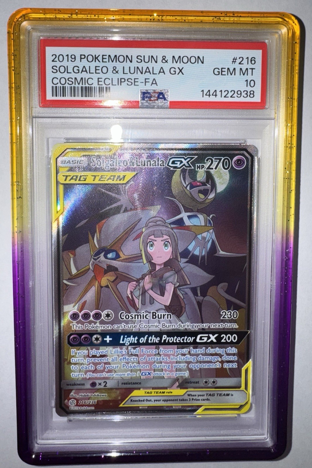 Graded Card Guard Bumper w/Clear Backplate PSA/CGC 27+ Colors Available