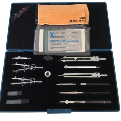 Uchida Zeichenhalter Technical KD-EP Zeichengerät 16er Set Sehr Gut