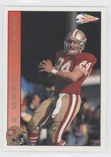 1992 Pacific Brent Jones #615 0a0