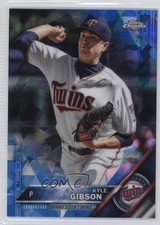 2016 Topps Box Set Chrome Sapphire Edition /250 Kyle Gibson #561 2f4