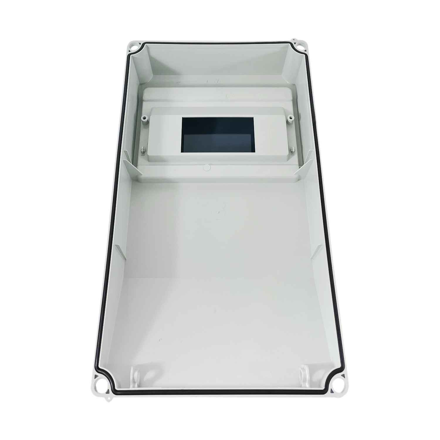 Coffret étanche IP67 boîtier de distribution 1 rangée 9 modules pour prise électrique