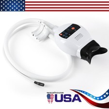 Dental Mobile Teeth Whitening Machine Lamp Bleaching Cold 8 LED Light 2 Goggles