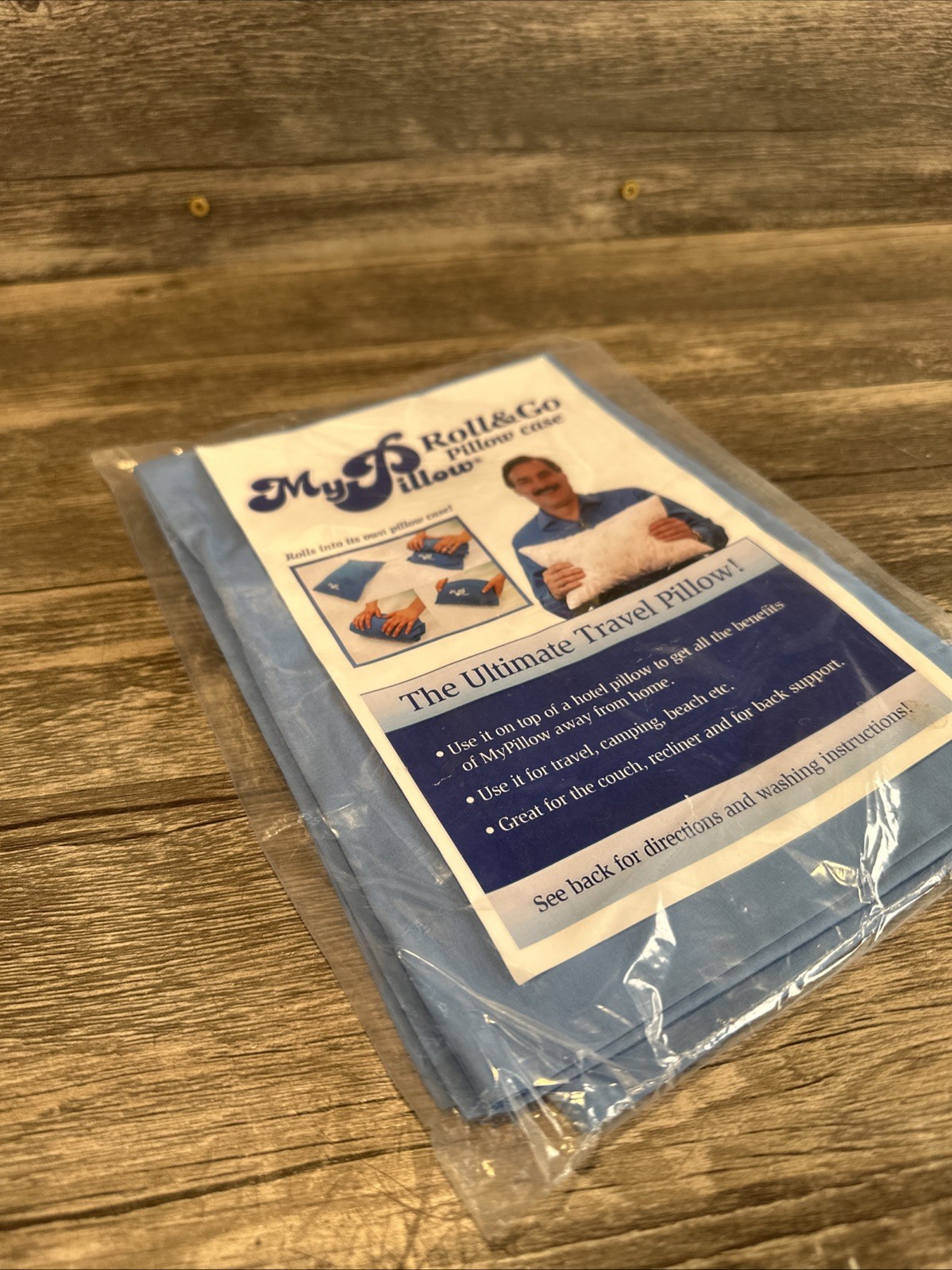 My Pillow Roll And Go Pillow Case New Color Blue