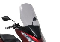 Ermax Windschutzscheibe Acrylic Durchsichtig Grau GetöNt FüR Honda PCX 125