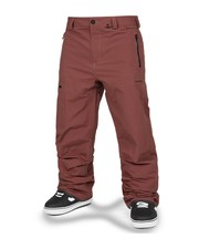Volcom L Gore-Tex Men's Snow Pants, Redwood, X-Large