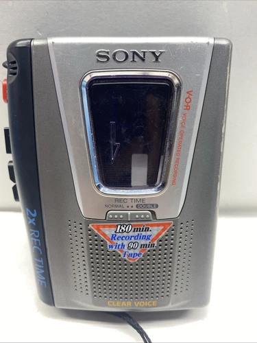 Vintage Sony Walkman TCM-20DV VOR Cassette Tape Player Recorder Parts Repair