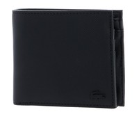 Lacoste Men's Classic Billfold Coin Wallet M GeldböRse Noir Schwarz Neu
