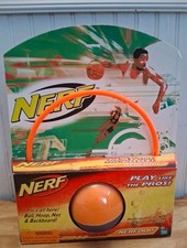 Nerf Nerfoop Basketball Hoop Net And Backboard New Sealed 2005 00's Hasbro