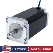 STEPPERONLINE Nema 23 Stepper Motor 425oz.in with 8mm Shaft 4.2A 113mm CNC