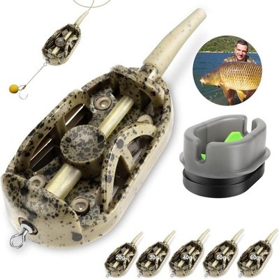 Carp Fishing Method Feeders Fishing Feeders With Mould Carp Fishing Accessories