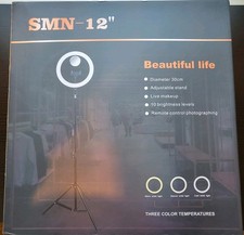 12" LED Ring Light with Adjustable Tripod Stand and Phone Holder