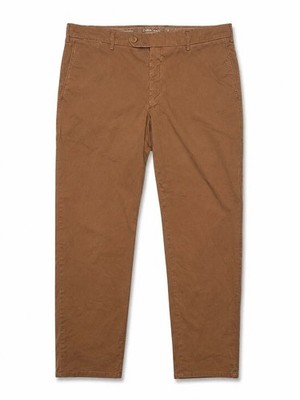 Zanella braune Baumwolle Chino Hose 54 W38 L28 Smart Casual Tailored Italy Style