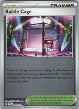 Battle Cage - 085/094 #85/94 (Reverse Holo) LP ME02: Phantasmal Flames Pokemon