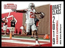 2019 Panini Contenders Draft Picks Collegiate Class Parris Campbell Rookie NCAA