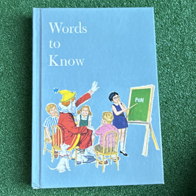 Standard Educational Corp Words to Know Illustrated Answer Book 1983