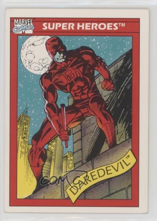 1990 Impel Marvel Universe Super Heroes Daredevil #4 12g7