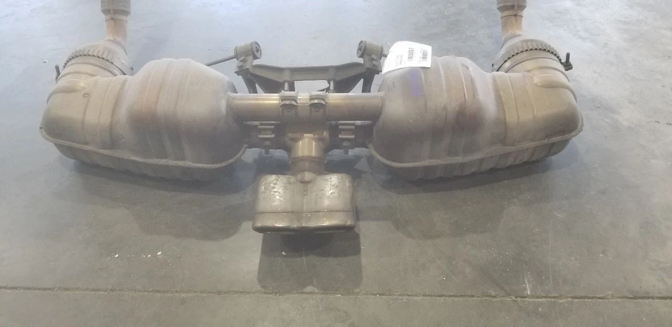 08 PORSCHE CAYMAN S 987 EXHAUST MUFFLER ASSEMBLY Foto 4 de 4
