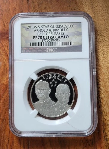 2013 S 5 Star General 50C PF70 Early Releases